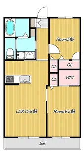 パークアベニュー【3階】の間取り