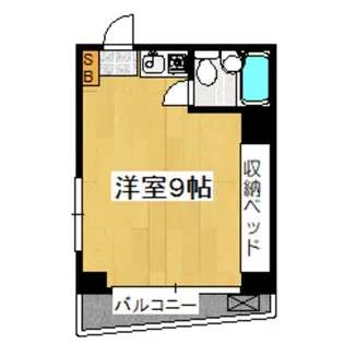 東京都杉並区下高井戸1【マンション】の間取り