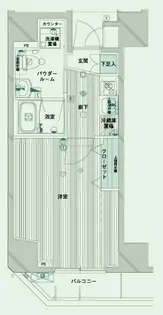 東京都江東区亀戸2【マンション】の間取り