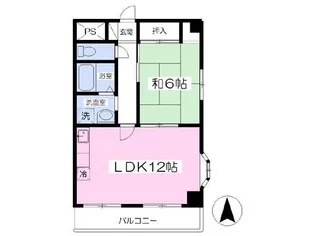 セントラル・ヤスダ【4階】の間取り