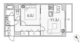 GranDuo世田谷VII【2階】の間取り