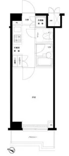 ルーブル中落合【4階】の間取り