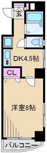 東京都北区東十条2【マンション】の間取り