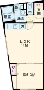 Fons Lucis Izumi【1階】の間取り