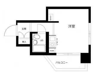 キャッスルマンション大森B号館【6階】の間取り