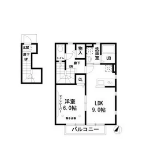 東京都世田谷区上北沢3【アパート】の間取り
