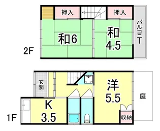 兵庫県神戸市垂水区山手3【一戸建】の間取り