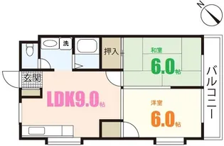 森田ビルNo.1【4階】の間取り