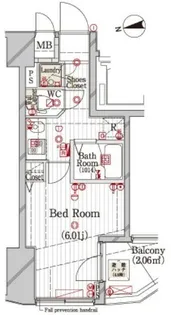 ル・リオン品川中延セトルシティ【2階】の間取り