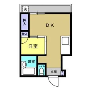 美山フラッツ【5階】の間取り