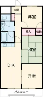 ロイヤルハイツ【2階】の間取り