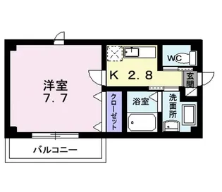 MaruyamaII【3階】の間取り