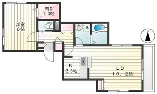 Plasir【2階】の間取り