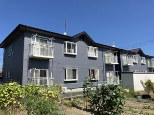 コーポアムールA【1階】の外観