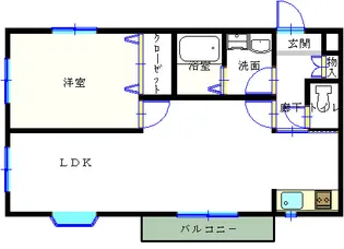 ハウス121【2階】の間取り