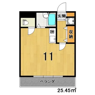 フォレスタ楓樹園【3階】の間取り