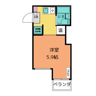 アスパイア平針【5階】の間取り