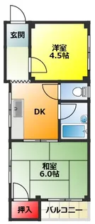 大阪府大阪市東淀川区小松4【マンション】の間取り