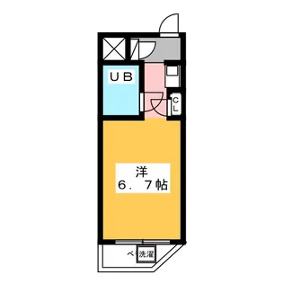 エトワール天神町【2階】の間取り