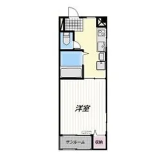 Sun Maison WEST【4階】の間取り