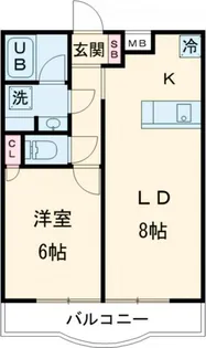 カルミヤ【2階】の間取り