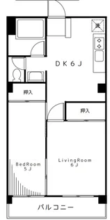 グロワール志村【1階】の間取り