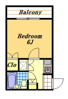 ROSE GARDEN R12番館【2階】の間取り