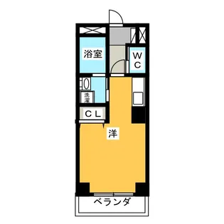 銀の鈴【4階】の間取り