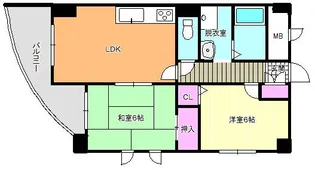 イルマーレ【6階】の間取り