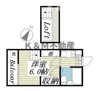 Live松戸【3階】の間取り