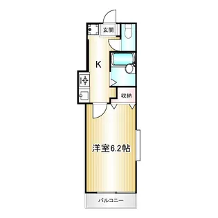 ベルポアン【2階】の間取り