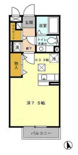 T・リューレント【3階】の間取り