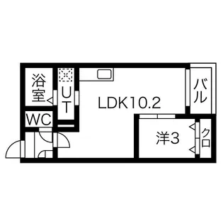 Jack sakaeI【2階】の間取り