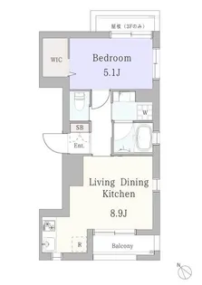 GranDuo小石川II【3階】の間取り