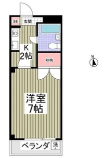 シャトーロマネ【1階】の間取り