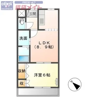 リオエクセレント【1階】の間取り