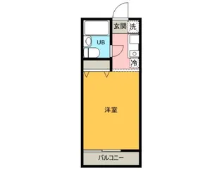 ビラ多摩川【2階】の間取り