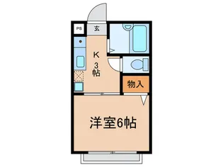 アプリコットハイツ【2階】の間取り