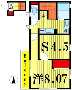 ハーフノートの間取り