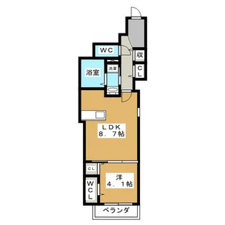 星和ヒルズ【1階】の間取り