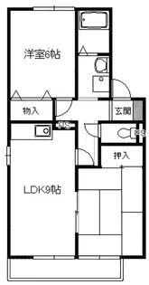 サンシャインワタナベ【2階】の間取り