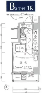 MAXIV川崎【8階】の間取り