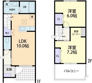 フェルーシア (Felucia)の間取り