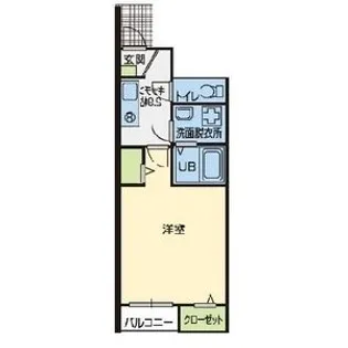 メゾンドボヌール【1階】の間取り