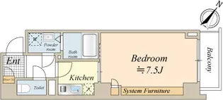 銀座ハウス【2階】の間取り