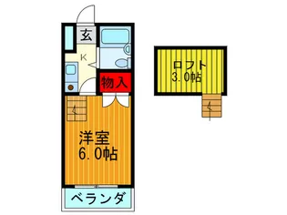 野崎KS【3階】の間取り
