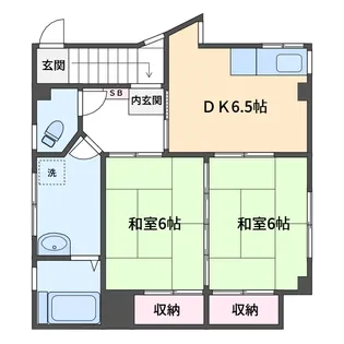 清田アパート【3階】の間取り