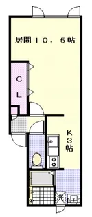 EOS MB【2階】の間取り