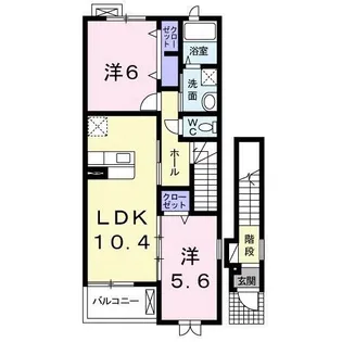 フェリチターレ【2階】の間取り