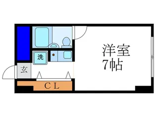ベルスーズ【3階】の間取り